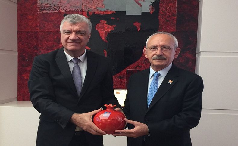 Başkan Engin ve Başkan Sengel Kılıçdaroğlu’nu ziyaret etti!