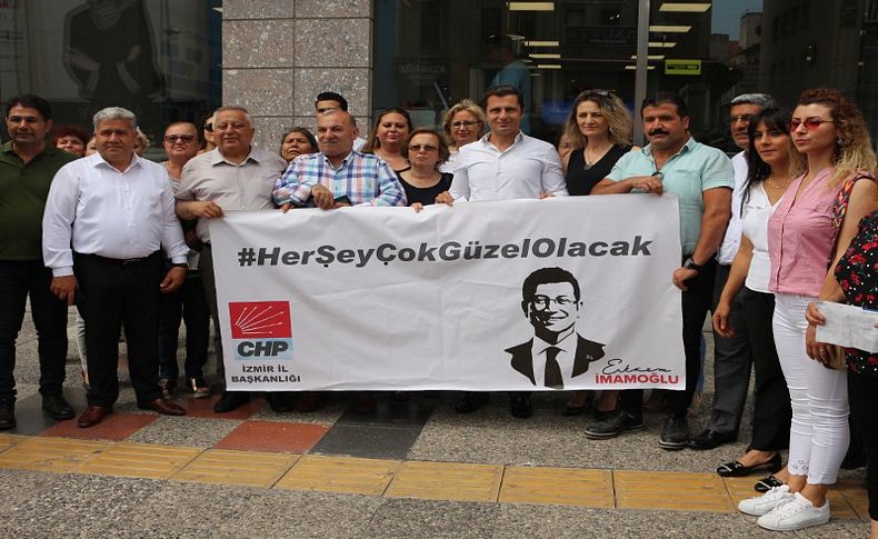 CHP İzmir’den İmamoğlu’nun kampanyasına destek