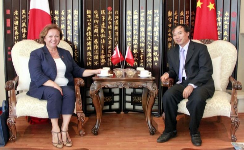 Dikmen'den Çin Başkonsolosu'na ziyaret