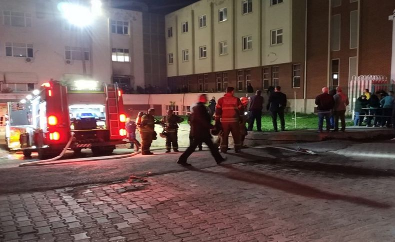 Ege Üniversitesi Çocuk Hastanesi'nde yangın