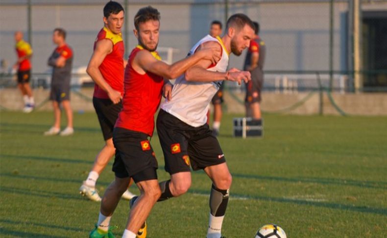 Göztepe'de Kayserispor maçı hazırlıkları sürüyor