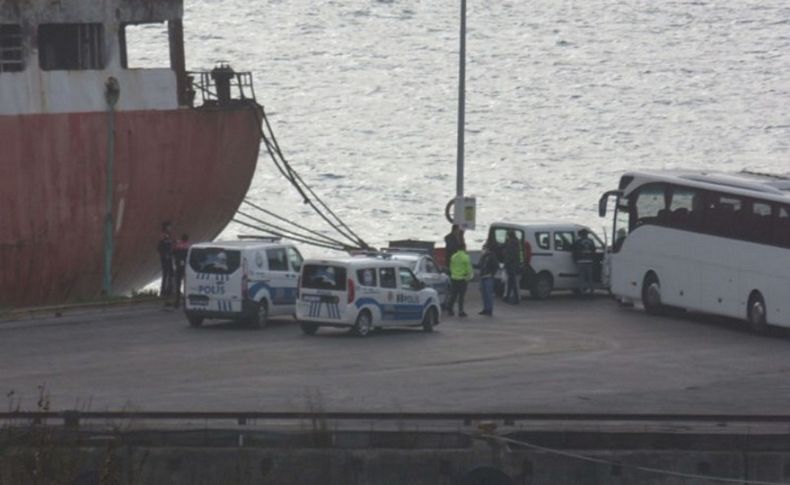 Haydarpaşa Limanı'nda bir gemi karantina altına alındı