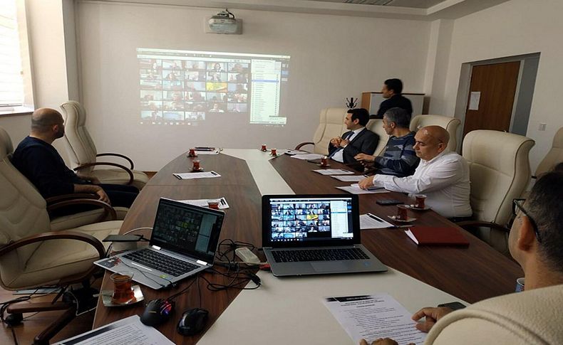 Milli eğitim müdürlerinden video konferans