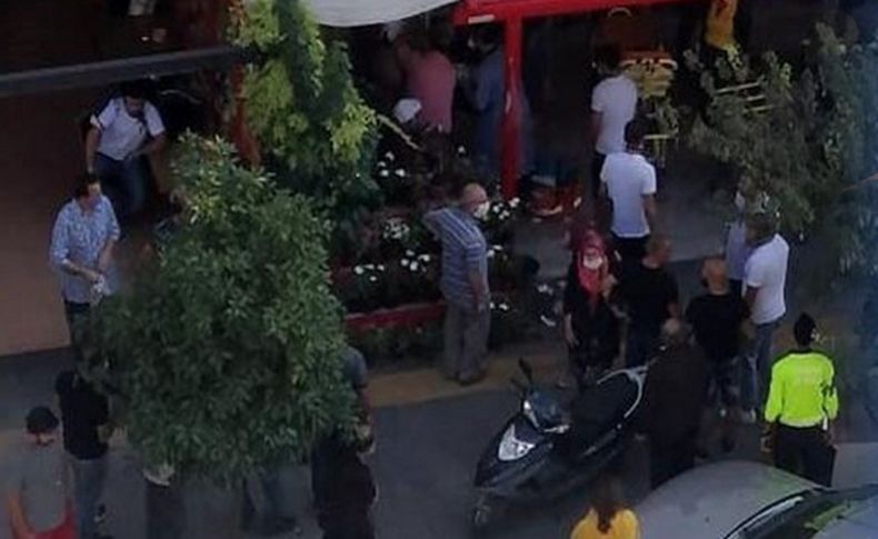 İzmir'de maske uyarısı yapılan şahıs kan döktü