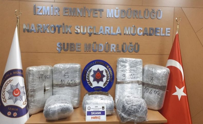 İzmir'de uyuşturucu operasyonunda 6 kişi yakalandı