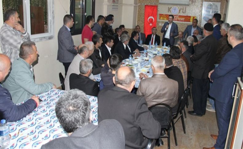Karabağlar'da Atilla Kaya'ya MHP desteği