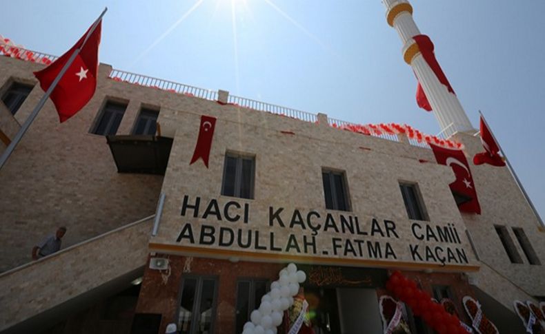 Selçuk'ta Kaçanlar Camii törenle açıldı
