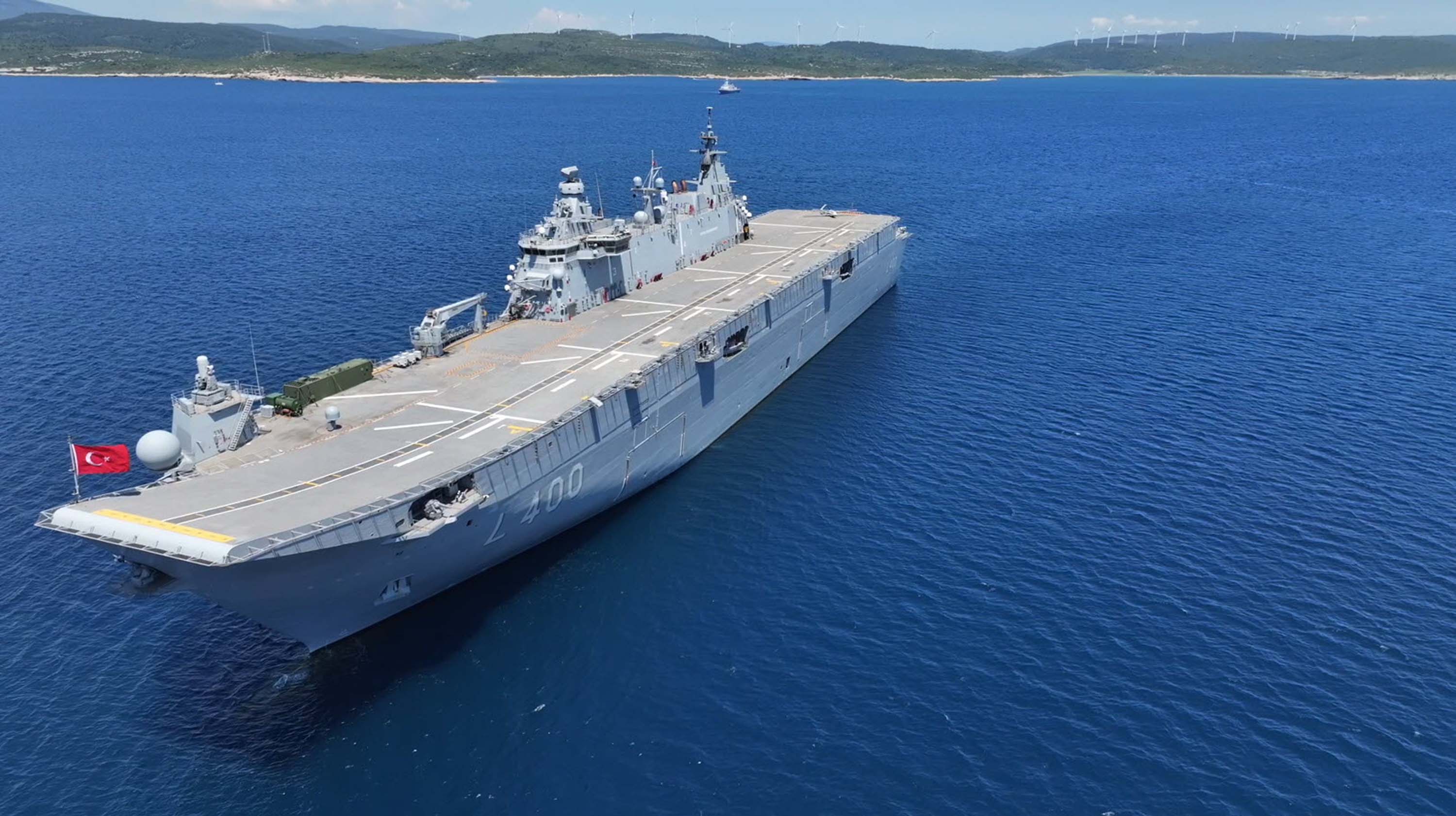 TCG Anadolu'nun imkan ve kabiliyetleri sergilendi