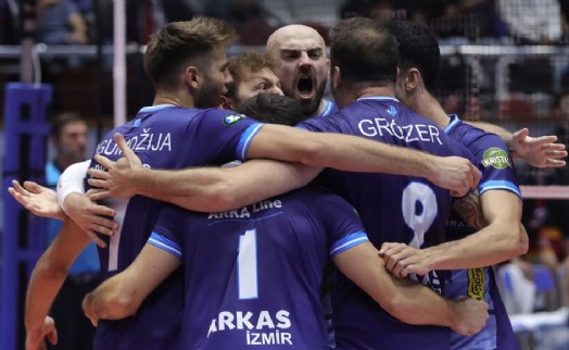 Arkas Spor, CEV Kupası'nda Mursa'ya konuk oluyor
