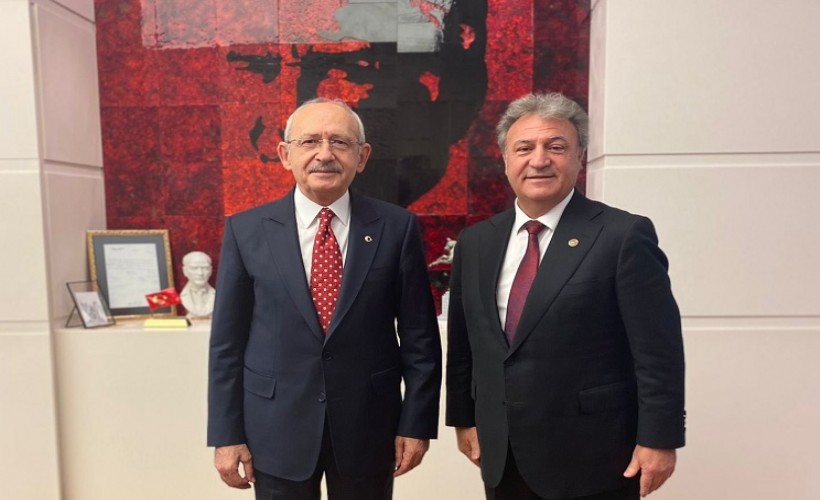 Başkan İduğ'dan CHP Lideri Kılıçdaroğlu'na ziyaret; Bayramını kutladı, çalışmalar hakkında bilgi verdi