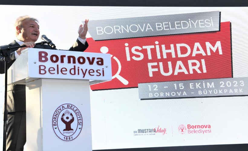 Bornova Belediyesi İstihdam Fuarı açıldı