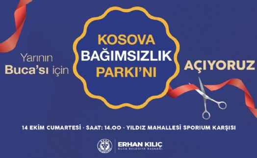 Buca'da Kosova Bağımsızlık Parkı açılıyor