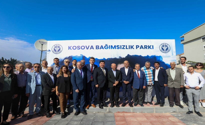 Buca’da Kosova Bağımsızlık Parkı’na görkemli açılış