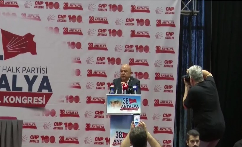 CHP Antalya 38'inci Olağan İl Kongresi başladı