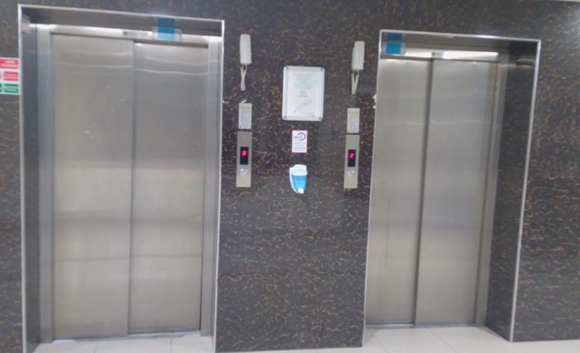 Çorum’daki KYK kız öğrenci yurdunda arızalanan asansörde 6 öğrenci mahsur kaldı