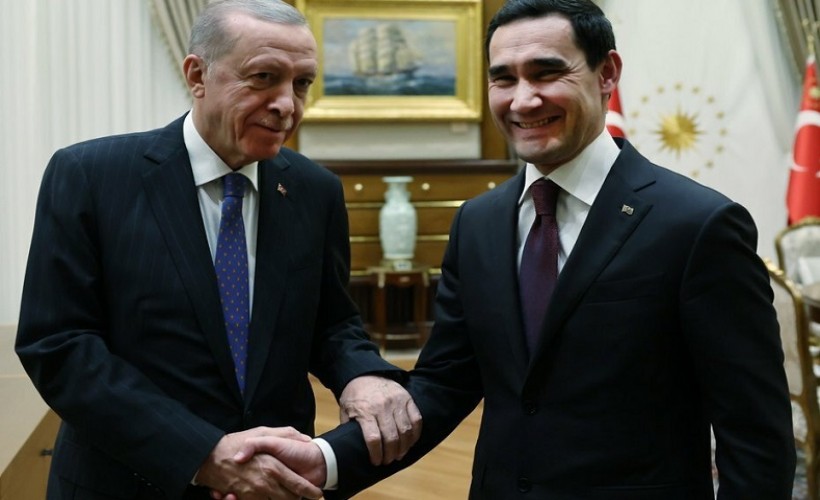 Cumhurbaşkanı Erdoğan'dan Türkmenistan ile iş birliği mesajları