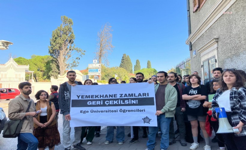 Ege Üniversitesi öğrencilerinden yemek zammında karşı imza kampanyası