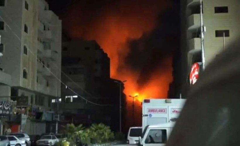 Füzeler yeniden Kudüs Hastanesi'ne çevrildi... İsrail'den 'derhal boşaltın' uyarısı!
