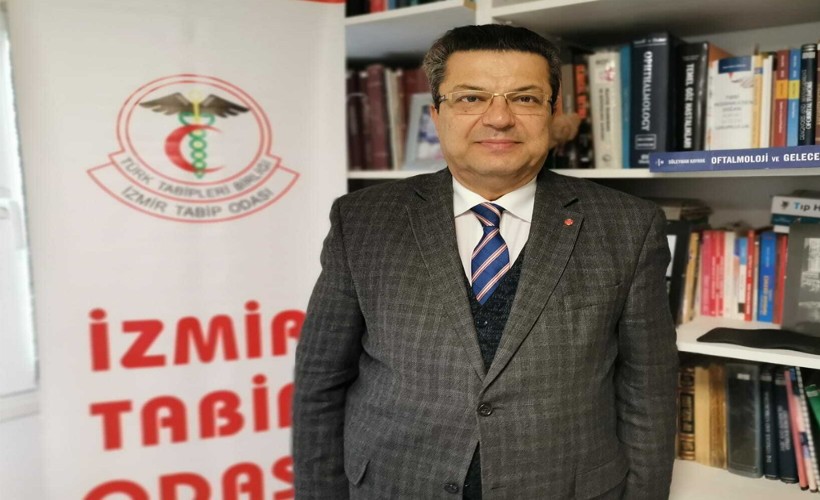 İzmir Tabip Odası Başkanı Kaynak istifa eden hekim sayısına dikkat çekti