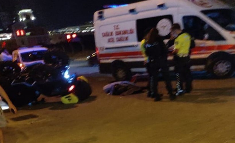 İzmir'de devrilen ATV sürücüsü hayatını kaybetti
