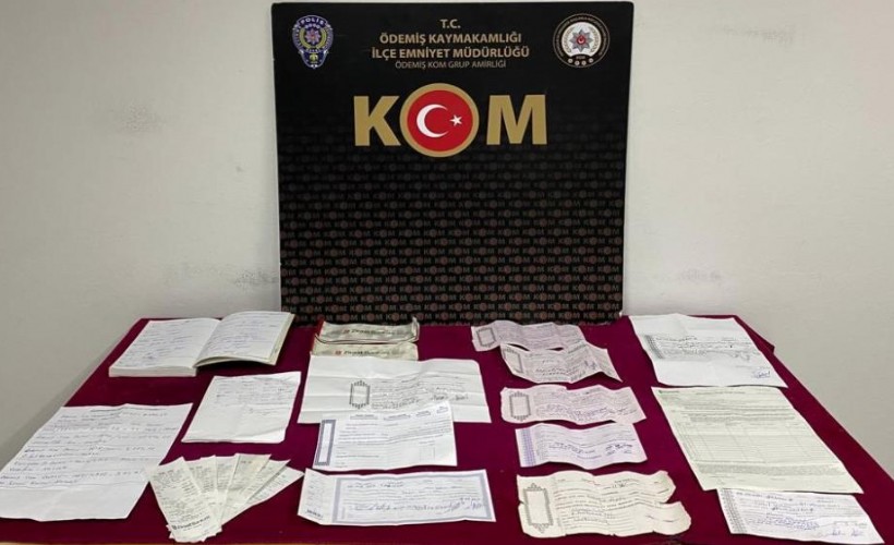 İzmir'de tefecilere operasyon: 6 gözaltı