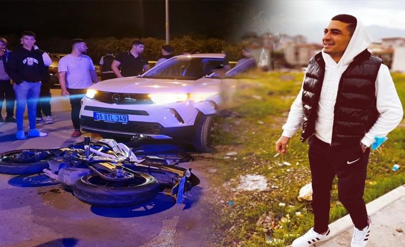 İzmir’de motosiklet ile otomobil çarpıştı: 2 ölü