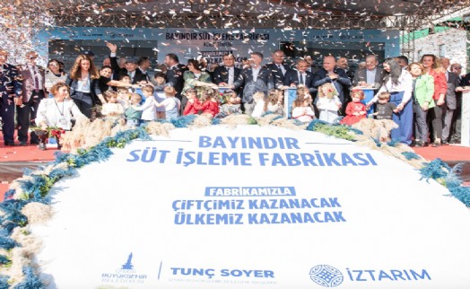 İzmir'in imecesi süt fabrikası açıldı: ‘Ata'nın heykeli dikilecek, fabrika kurulacak'