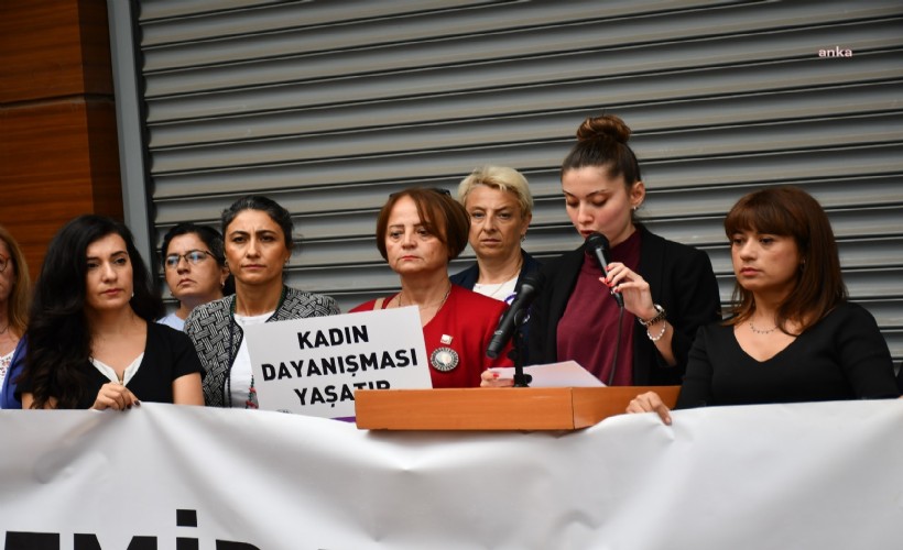 İzmirli kadın avukatlardan basın açıklaması: Boşanmayı değil şiddeti önle!