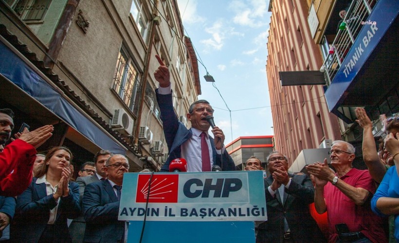 Özgür Özel, Aydın’da: CHP’lilerin küsmeye, sinmeye, ümit kesmeye hakları yoktur