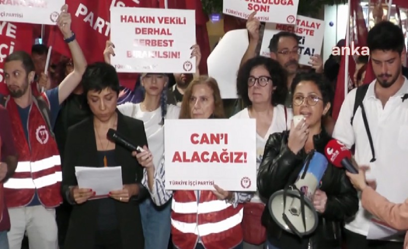 TİP, AYM'nin Can Atalay kararı öncesinde İzmir'de açıklama yaptı!