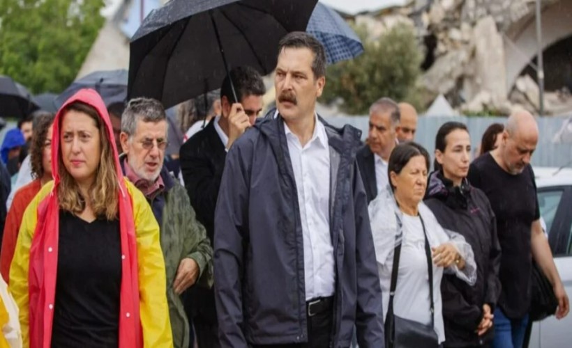 TİP'in  'Özgürlük Yürüyüşü' başladı: Erkan Baş İzmir'e de seslendi