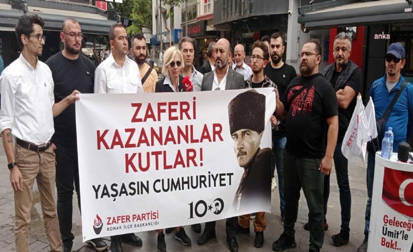 Zafer Partisi TRT'yi protesto etti: Cumhuriyet'i kutlamak hakkımız