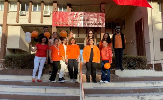 Aliağa'da farkındalığın rengi turuncu