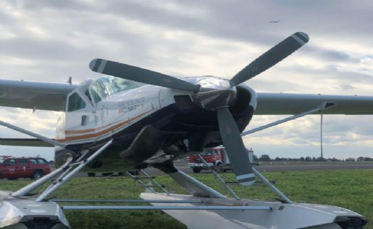 Atatürk Havalimanı'nda özel uçak pistten çıktı