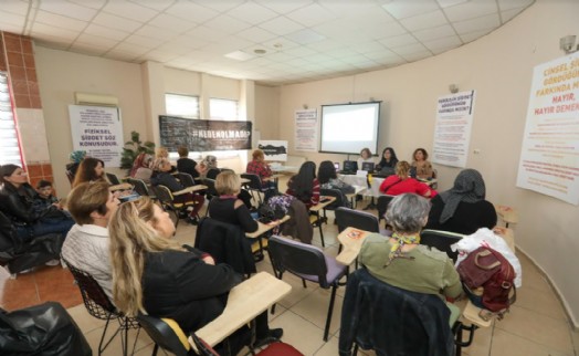 Buca'da şiddete karşı farkındalık yaratıldı