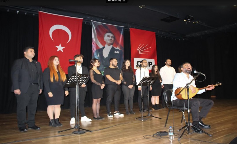 CHP Karşıyaka, Öğretmenler Gününü Aşık Veysel'in türküleriyle kutladı