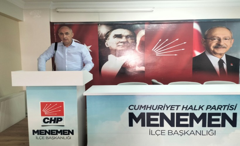 CHP Menemen’den MEB’e ve Pehlivan’a tepki: Siyasete alet etmeyin