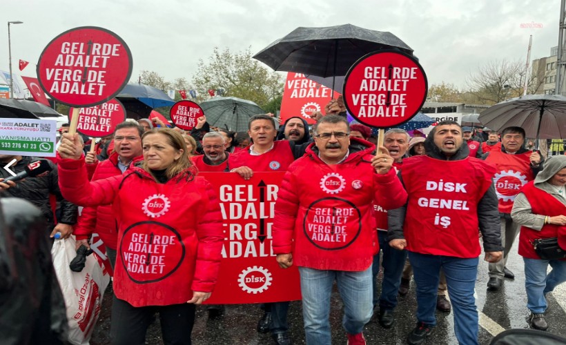 DİSK'in İstanbul'dan Ankara'ya yürüyüşü başladı: Adil bir vergi sistemi