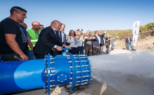 Dikili'ye can suyu verildi: Kuraklığa karşı tarım devrimi