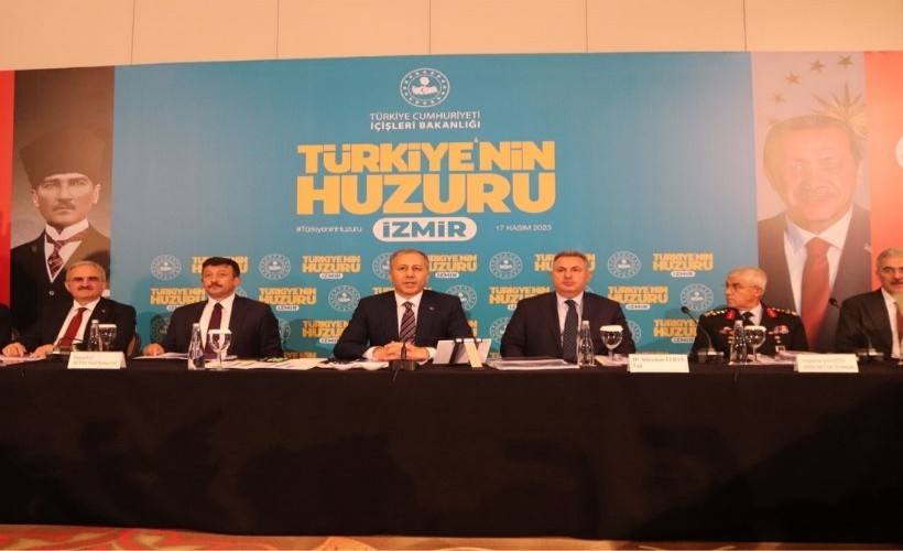 İçişleri Bakanı Yerlikaya İzmir'in suç raporunu paylaştı