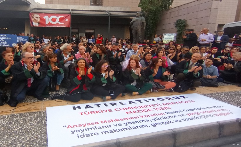 İzmir Barosu'ndan HSK'ye çağrı: Derhal soruşturma başlatılmalı!