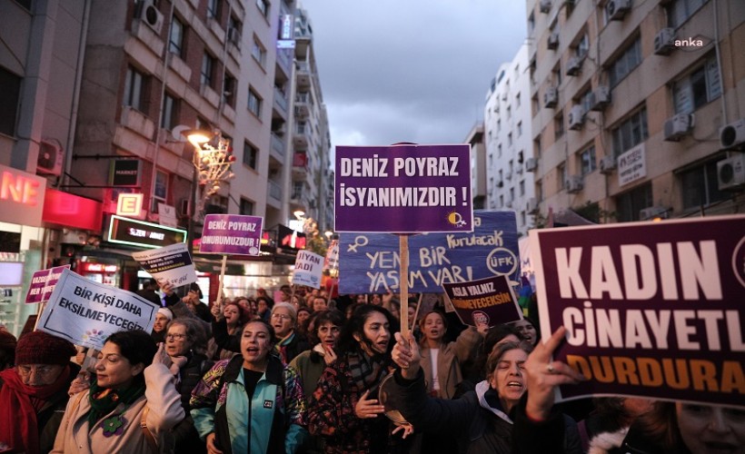 İzmir Kadın Platformu'ndan 25 Kasım yürüyüşü