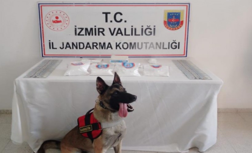 İzmir'de 2,5 kiloya yakın kokain ele geçirildi