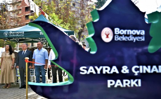 İzmir depreminde yaşamlarını kaybeden Sayra ve Çınar'ın ismi Bornova'da yaşayacak