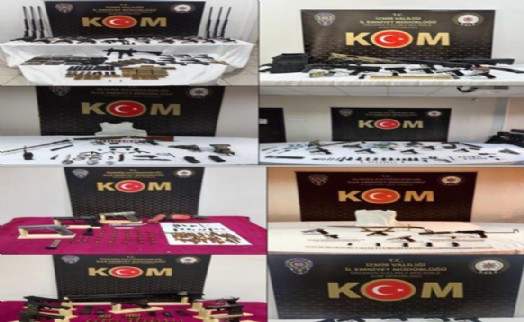 İzmir'de organize suç örgütlerine darbe