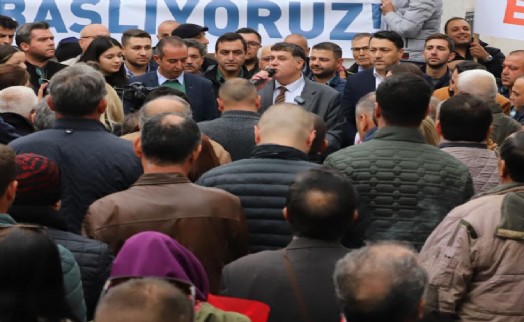 Menderes, Başkan Vekili Özkan'ın yanında