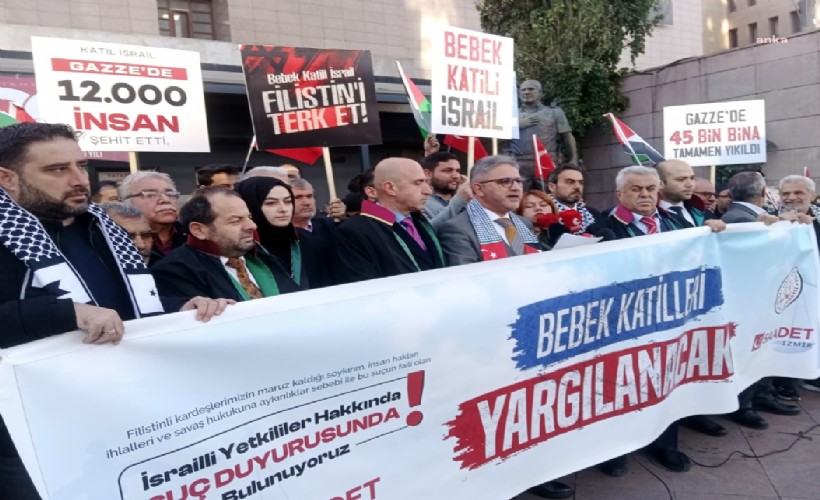 Saadet Partisi İzmir'den İsrailli yetkililer hakkında suç duyurusu