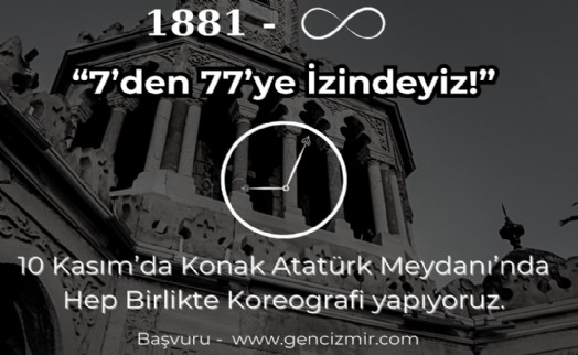 Sen de koreografiye katıl... 7'den 77'ye İzindeyiz!