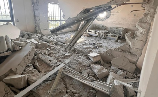 Türkiye-Filistin Dostluk Hastanesi saldırıda büyük hasar aldı, faaliyeti durdurdu