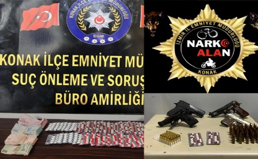 Uyuşturucu tacirleri polisten kaçamadı